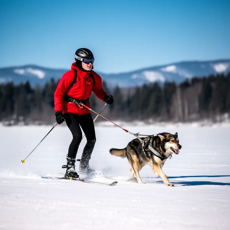 skijoring