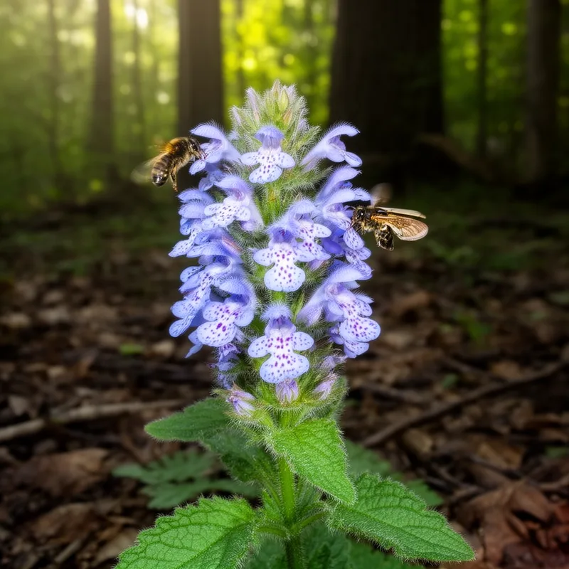 hairy wood mint