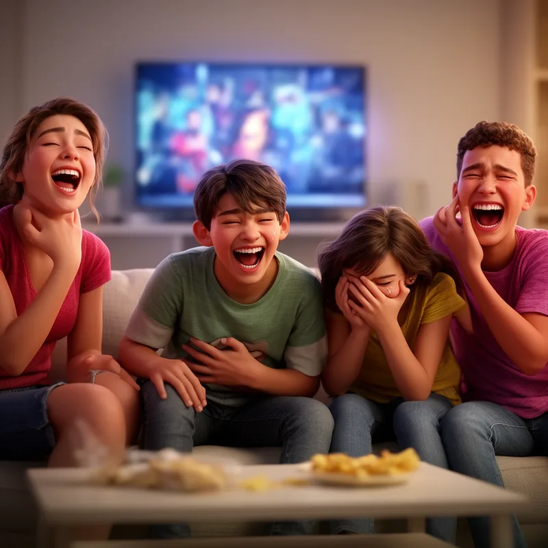 to laugh one's head off