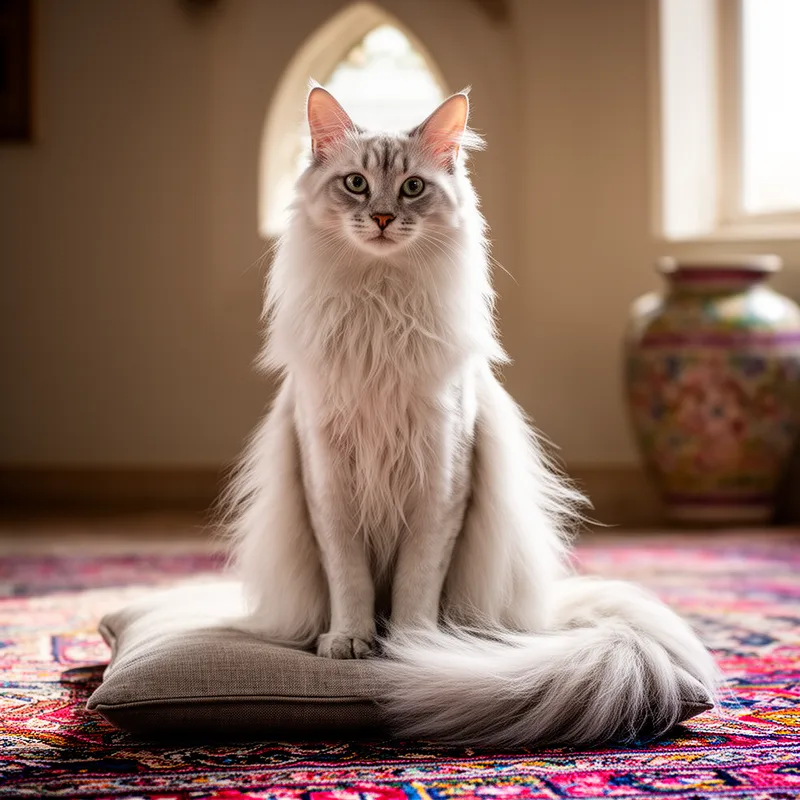 Angora cat