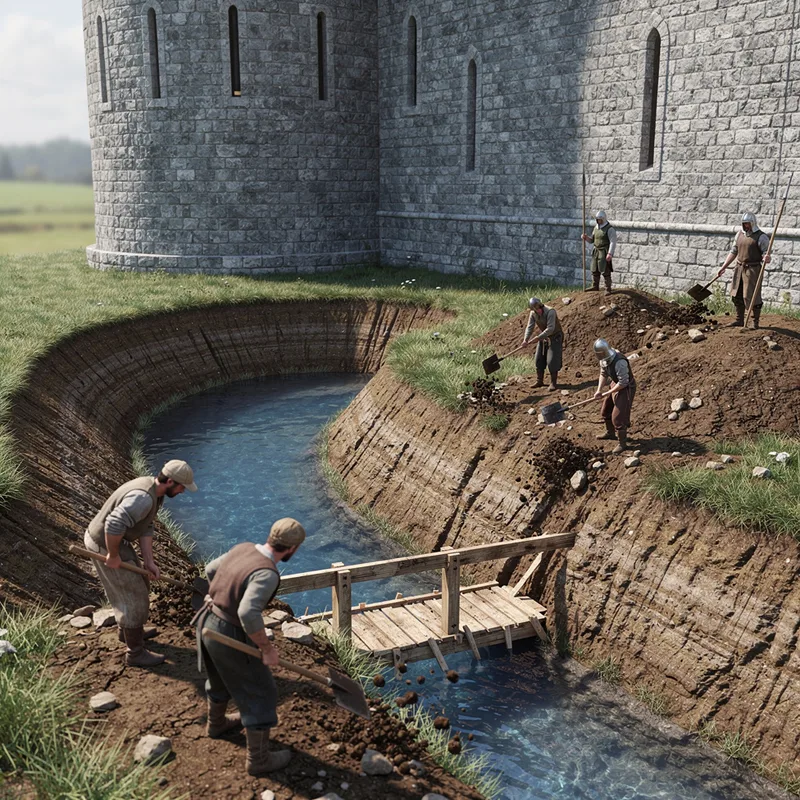 to build a moat