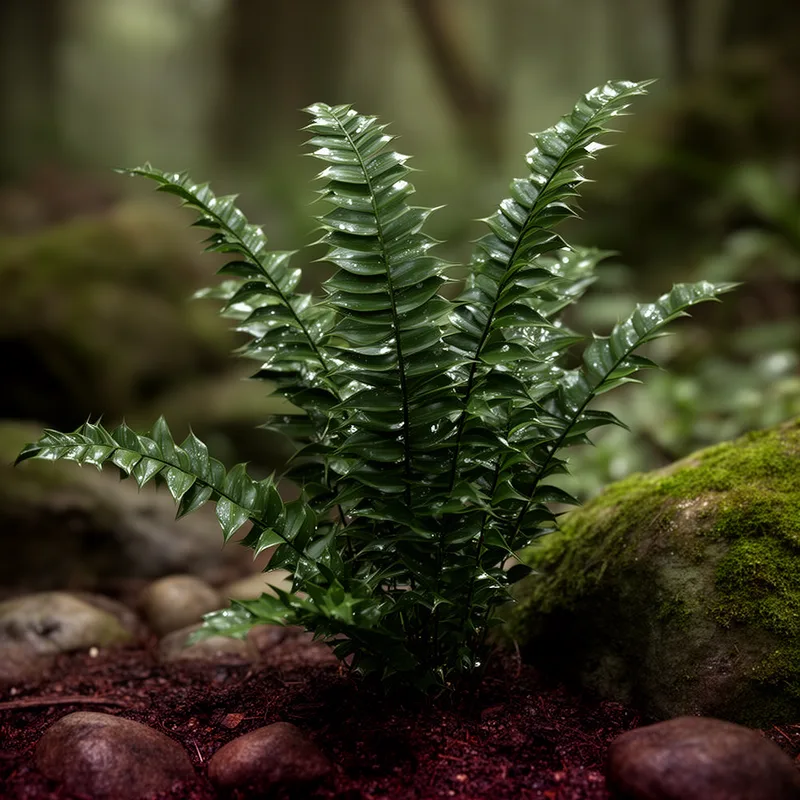 Polystichum aculeatum