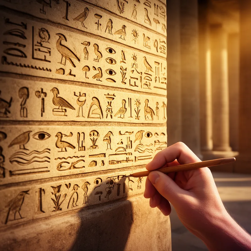 hieroglyphic