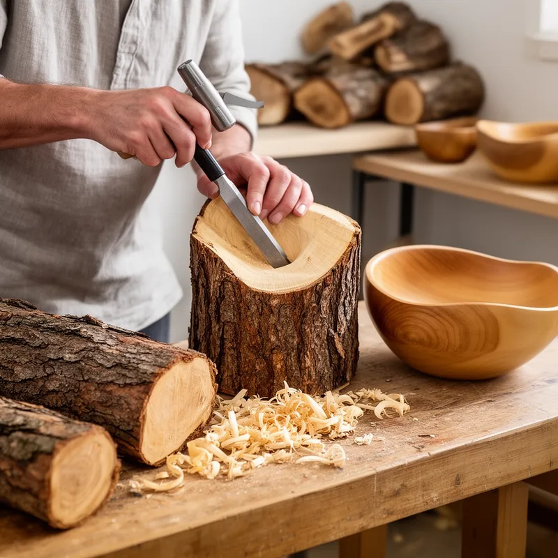 to create from raw material