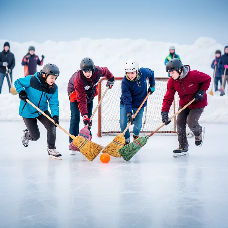 to broomball