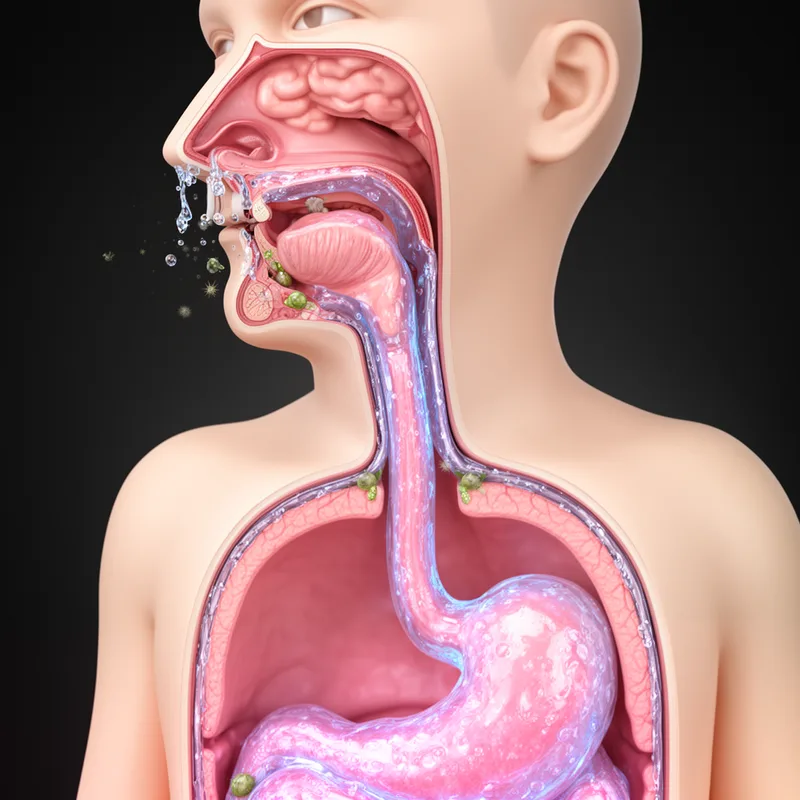 mucous secretion