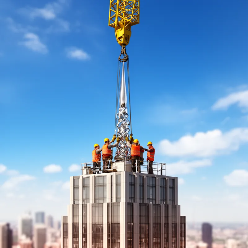to top out