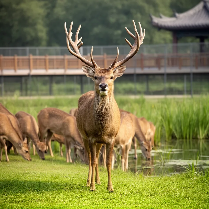 Père David's deer