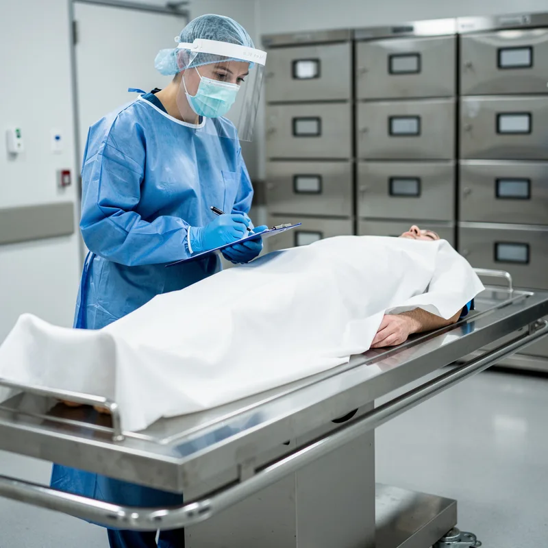 to autopsy