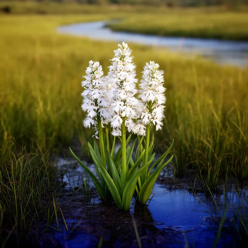 prairie white-fringed orchis