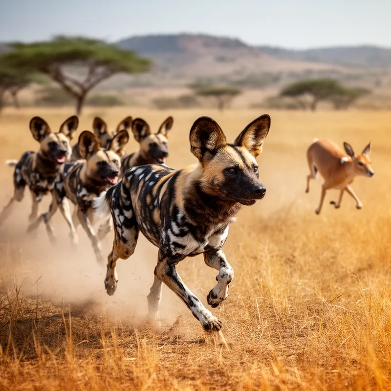 African hunting dog