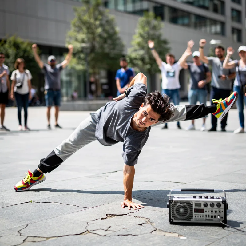 break dancing