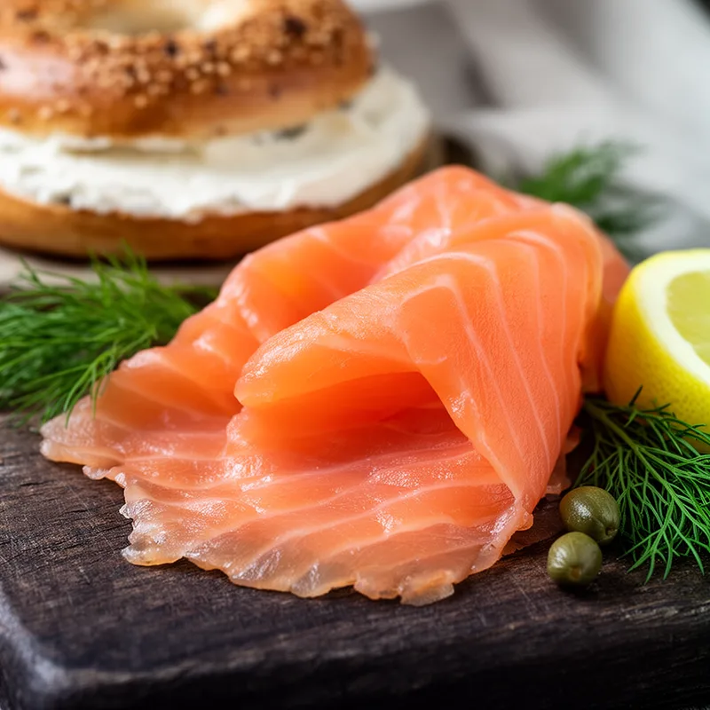 smoked salmon