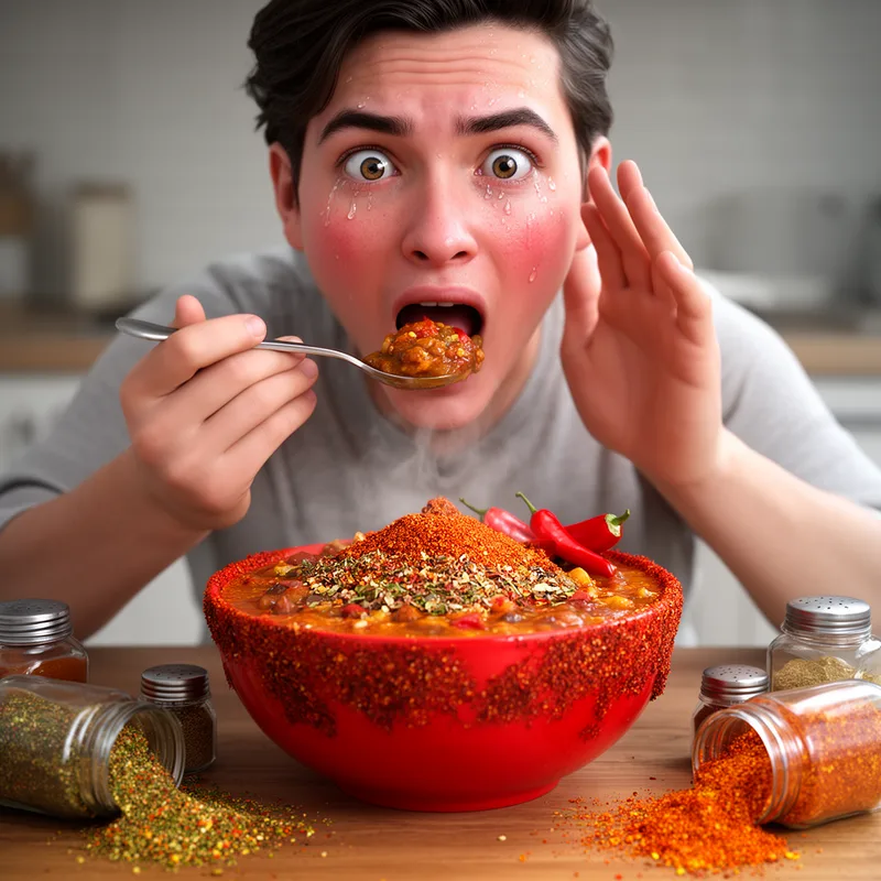 seasoned to the tonsils