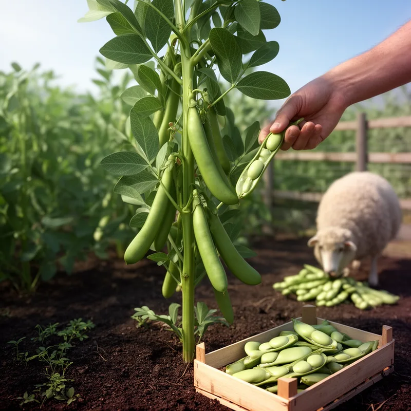 broad-bean plant