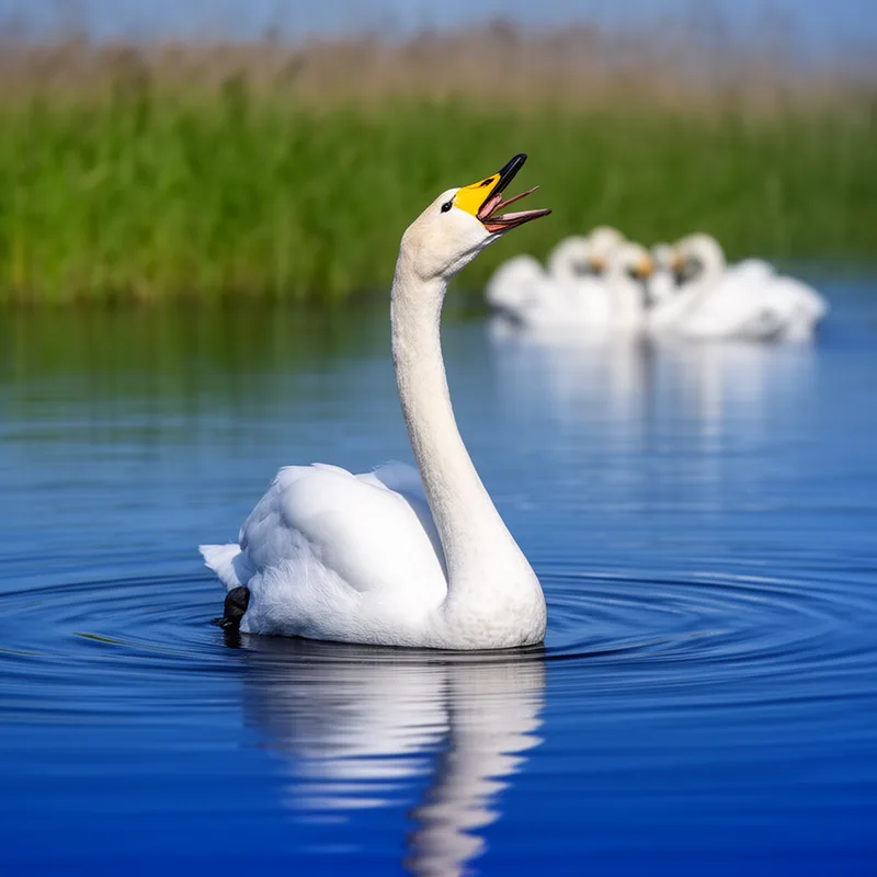 whooper swan