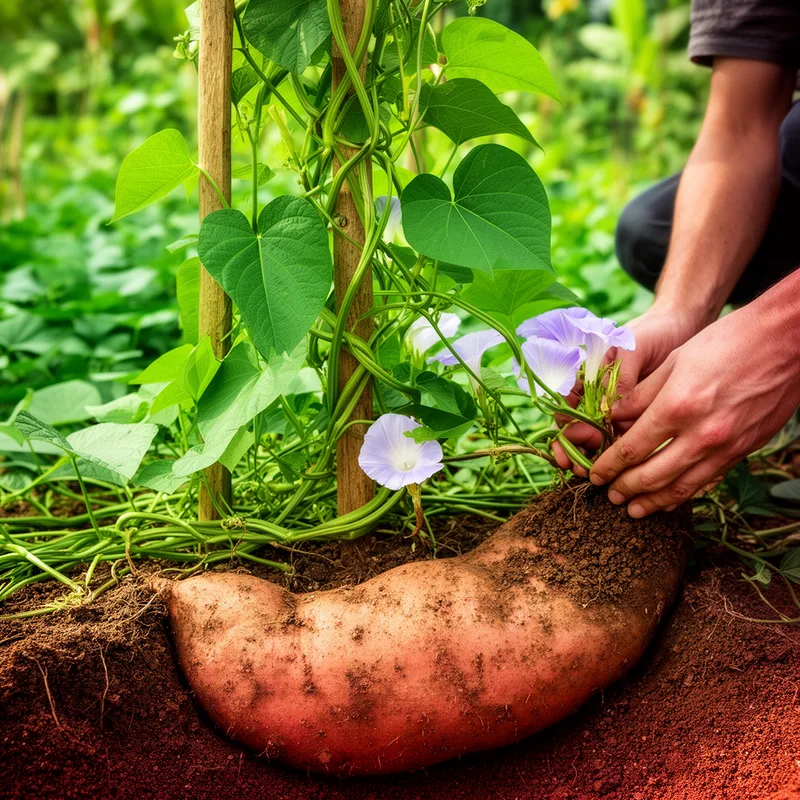 wild sweet potato vine