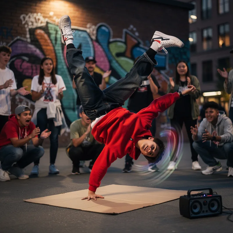 breakdancing