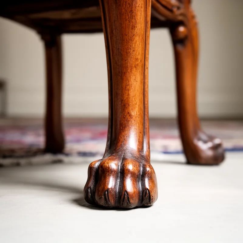 cat-foot detail