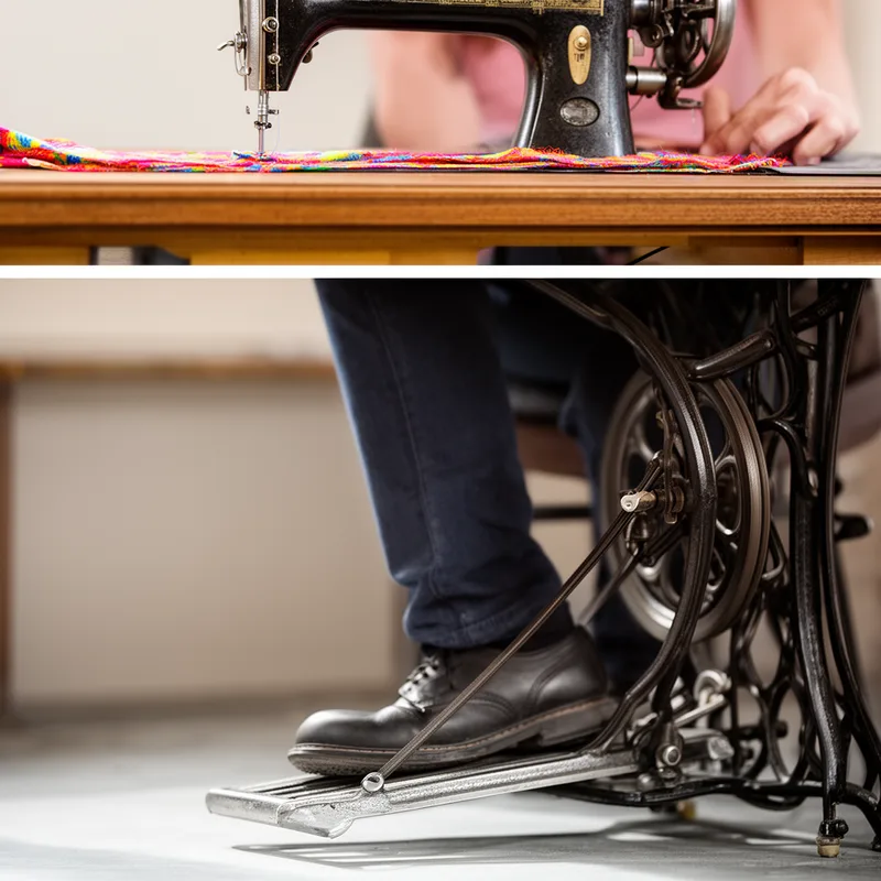 to treadle