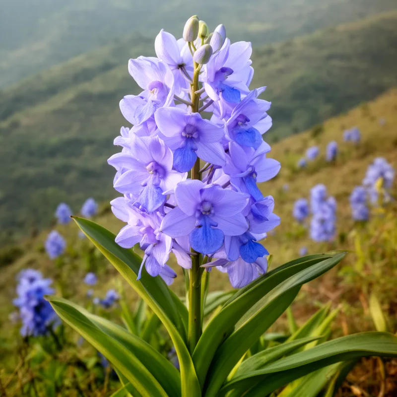 blue orchid