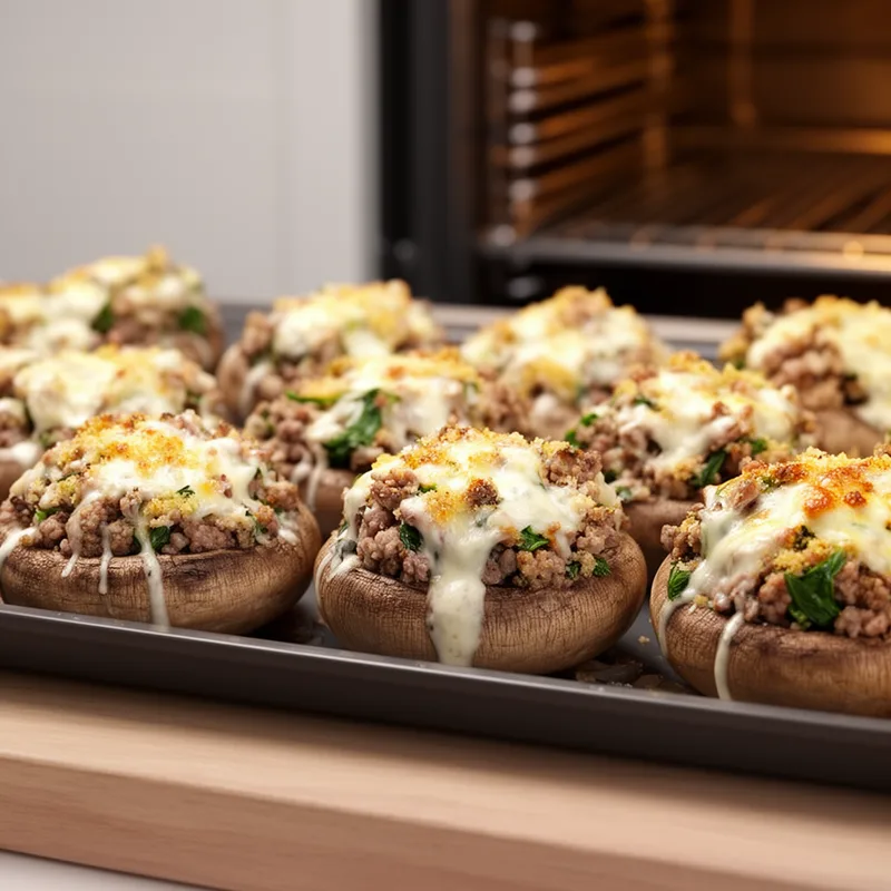 stuffed mushroom