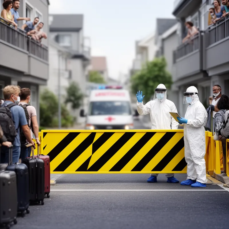 to enforce a quarantine