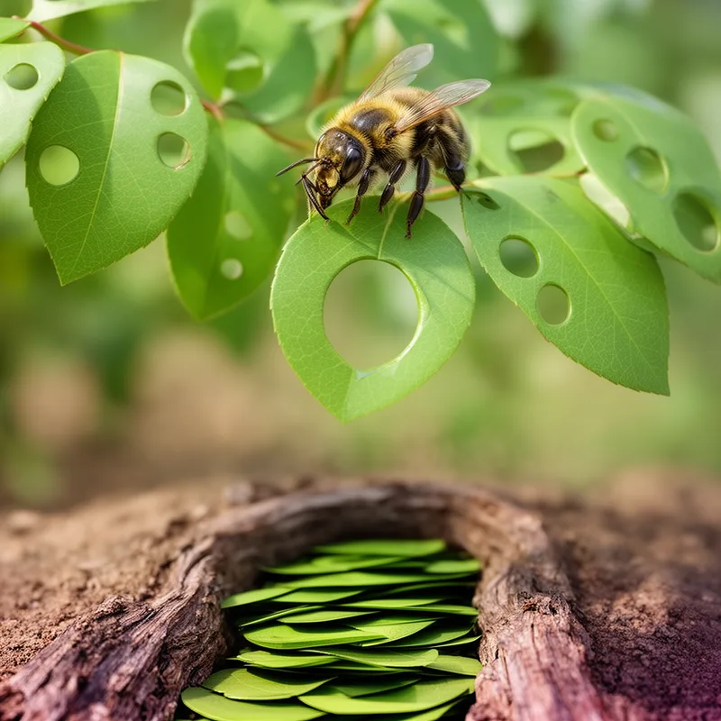 leaf-cutter bee