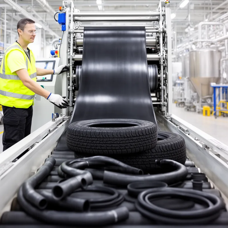 Buna rubber