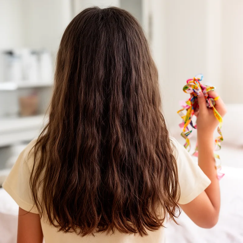 unplaited