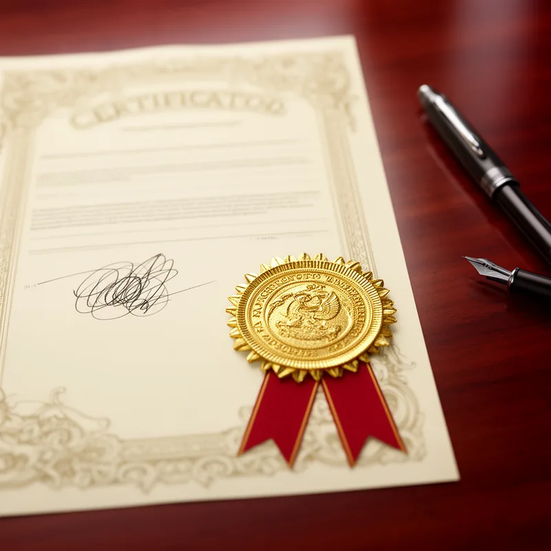 certification