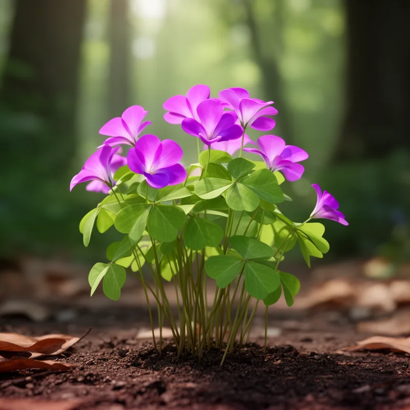 violet wood sorrel