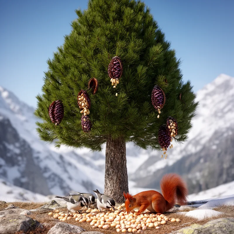 cembra nut tree