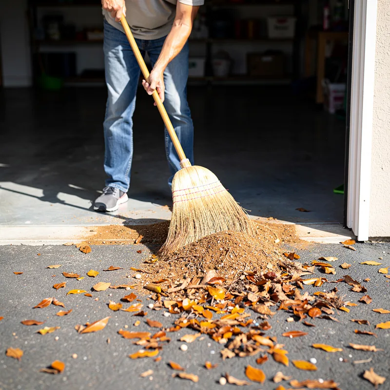 to sweep out