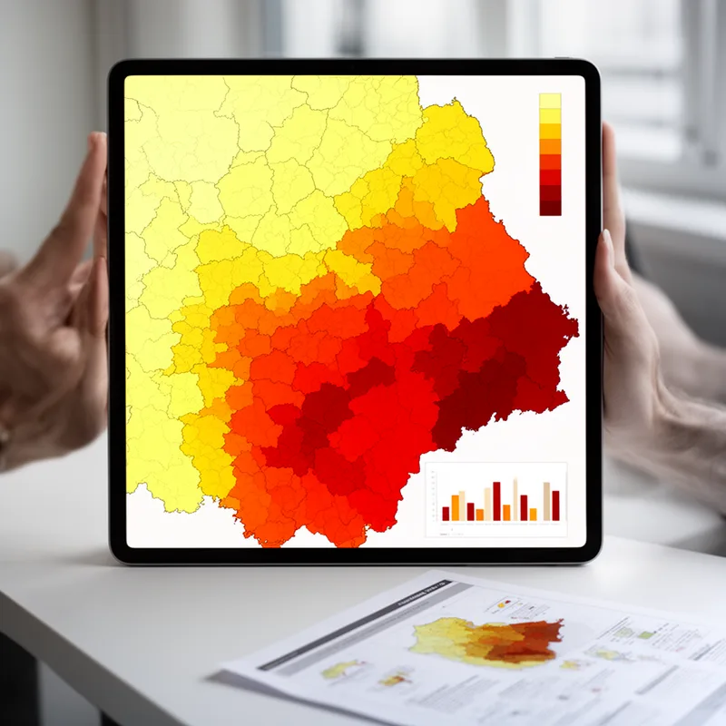 choropleth map
