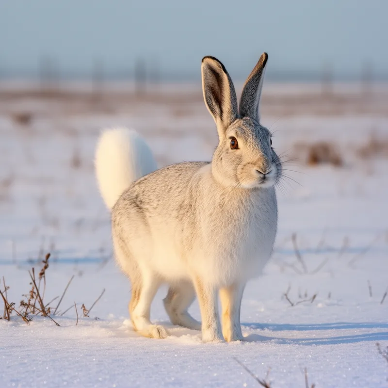 white-tailed jackrabbit