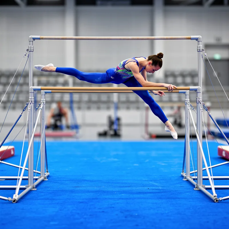 uneven bars