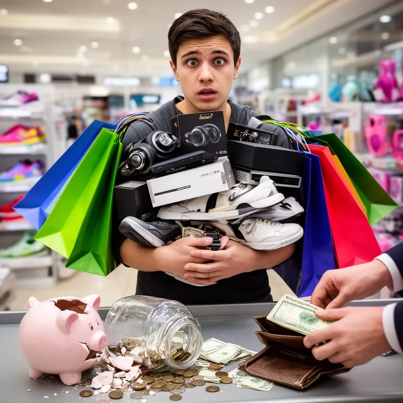 to blow savings