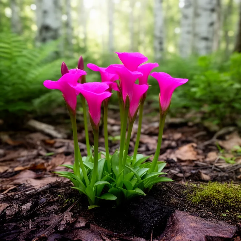 funnel-crest rosebud orchid
