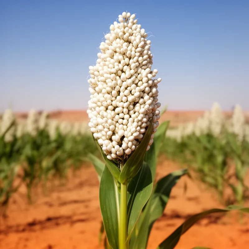Sorghum vulgare caudatum