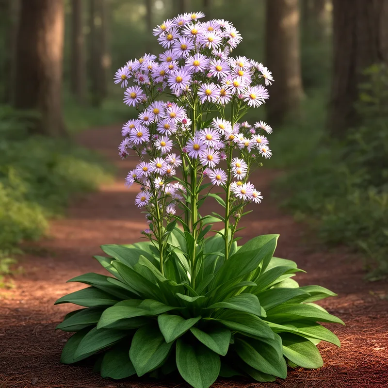 large-leaved aster