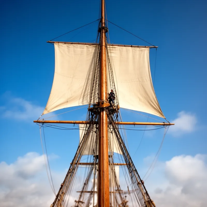 topgallant mast