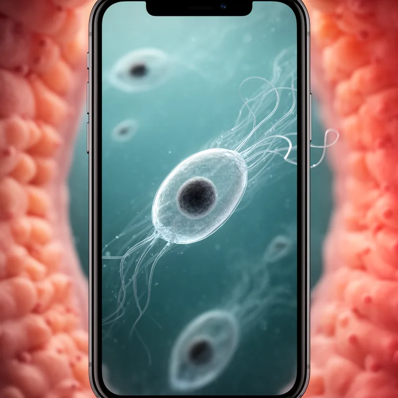 flagellated protozoan