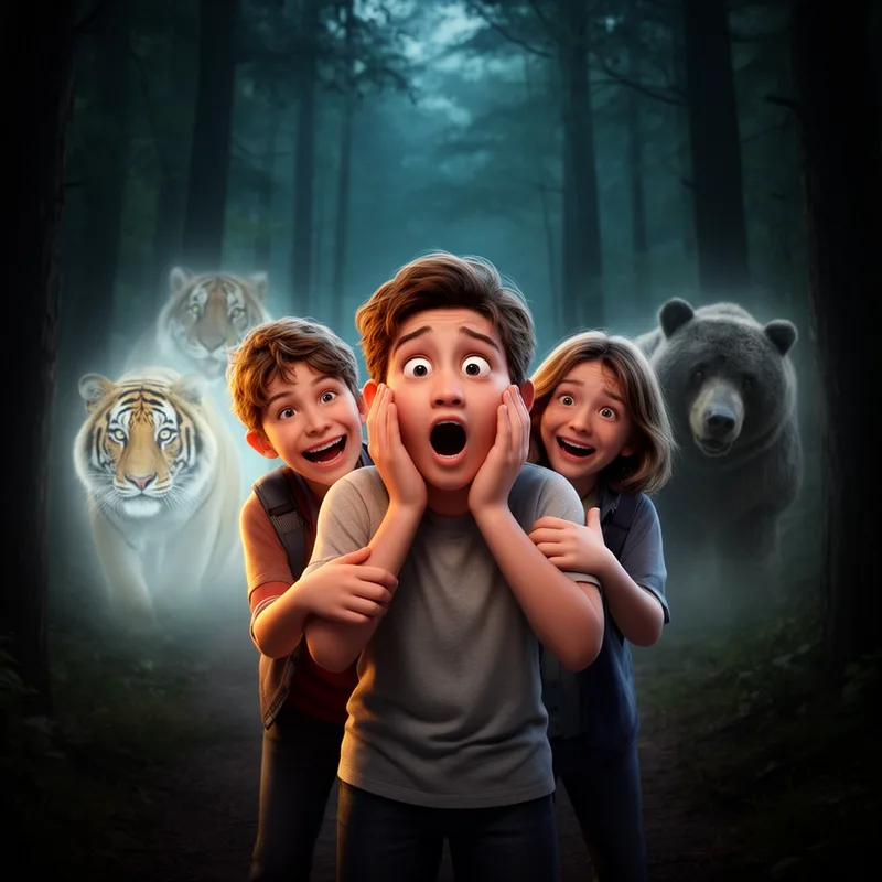 lions and tigers and bears, oh my