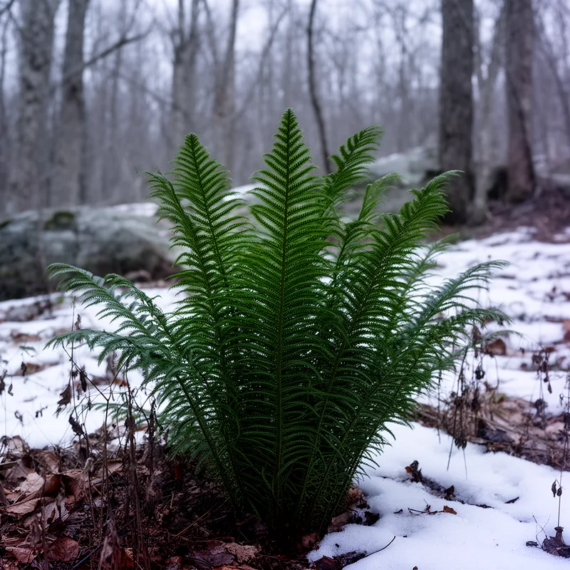 evergreen wood fern