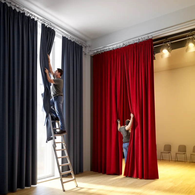 curtaining