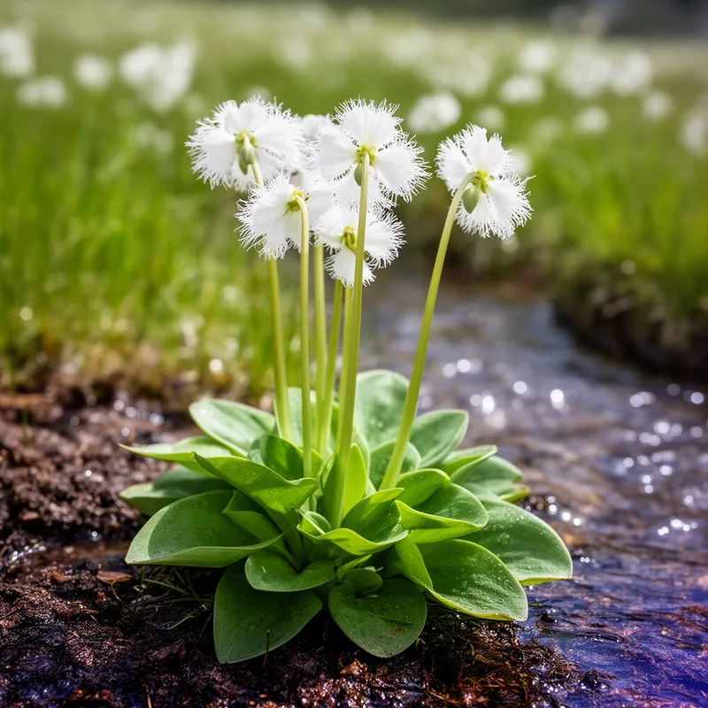 fringed grass of Parnassus