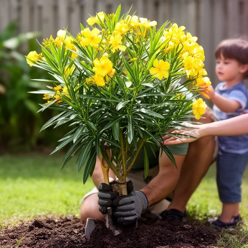 yellow oleander