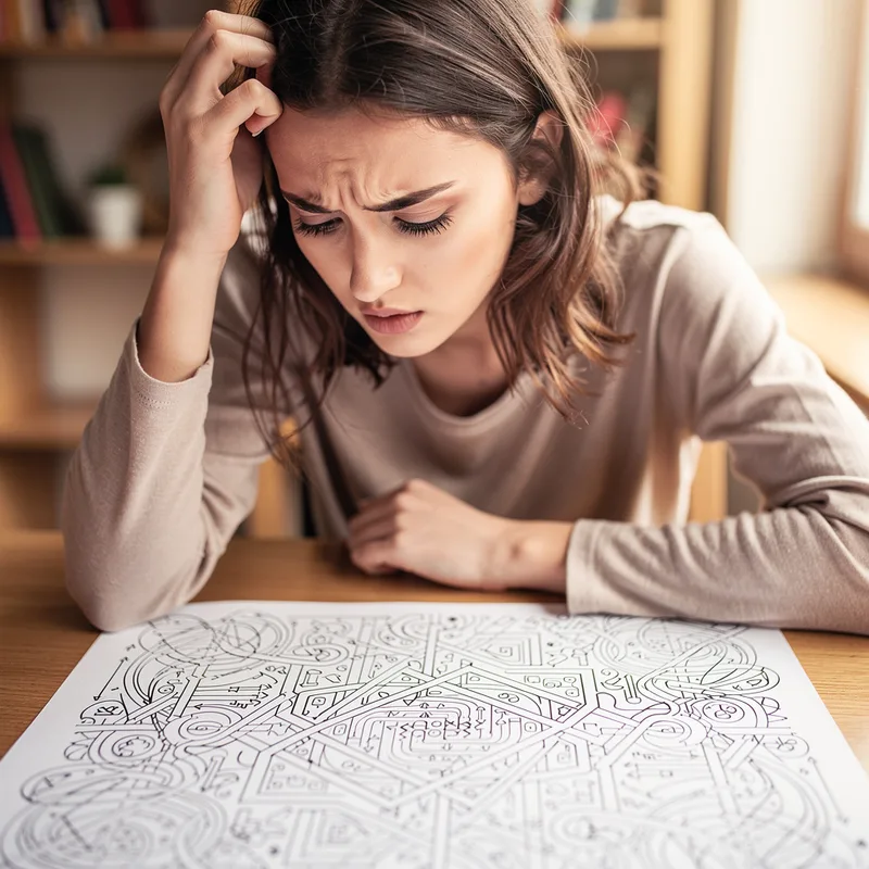 to puzzle over