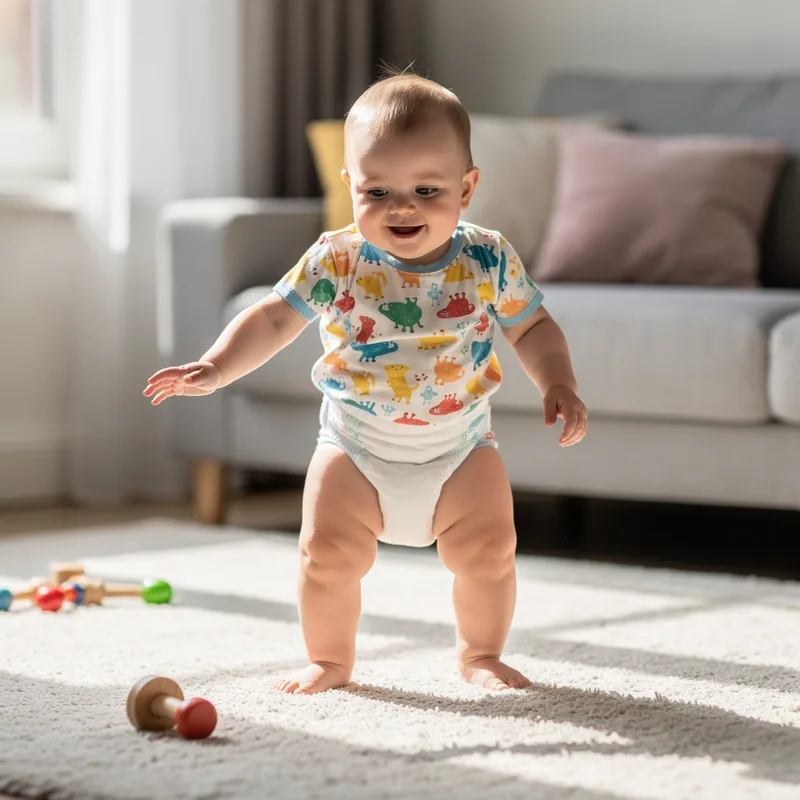 in diapers